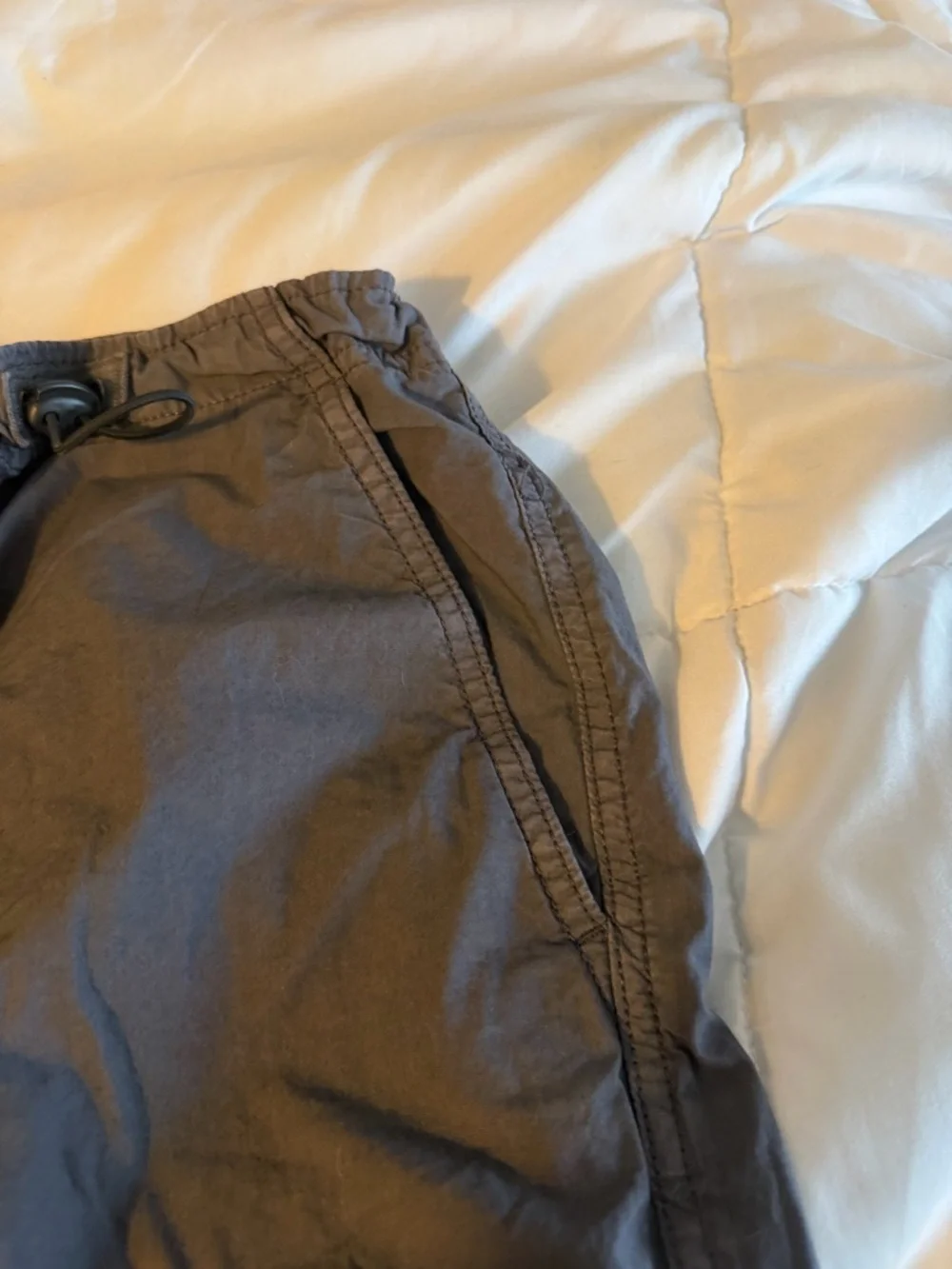 Garage paxton grey parachute cargo pants - Picture 7 of 11